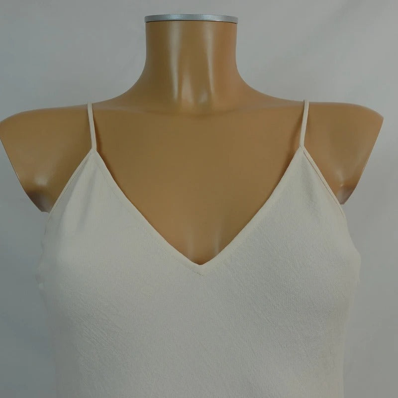 Ba&Sh White Full-Length Slip Dress Size 1