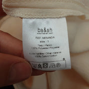 Ba&Sh White Full-Length Slip Dress Size 1