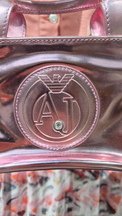 Armani Jeans Metallic Roze Tas
