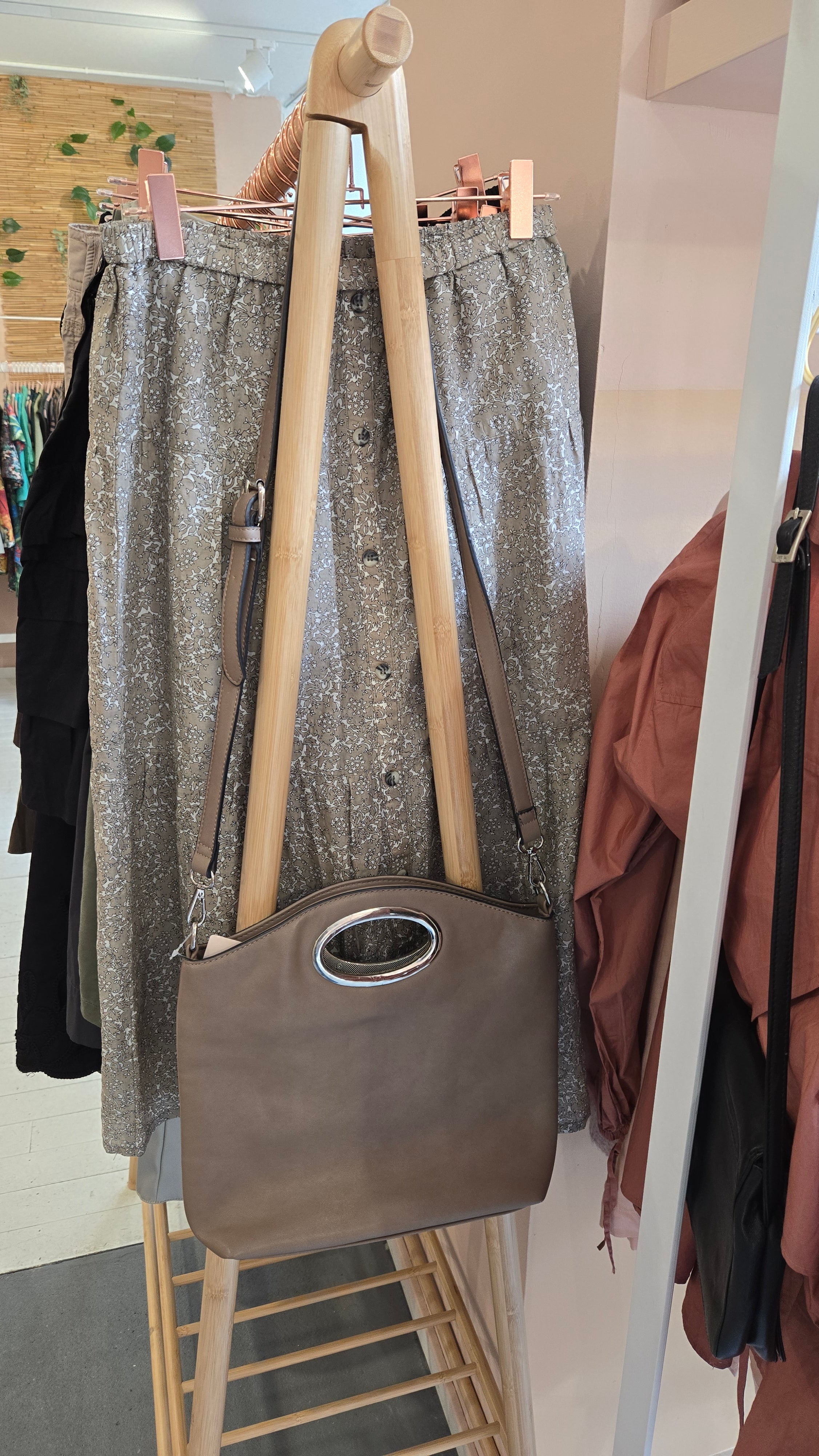 Dayaday Vintage Tas Beige