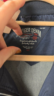 Hilfiger Denim Donkerblauwe Bomber Jas Heren M