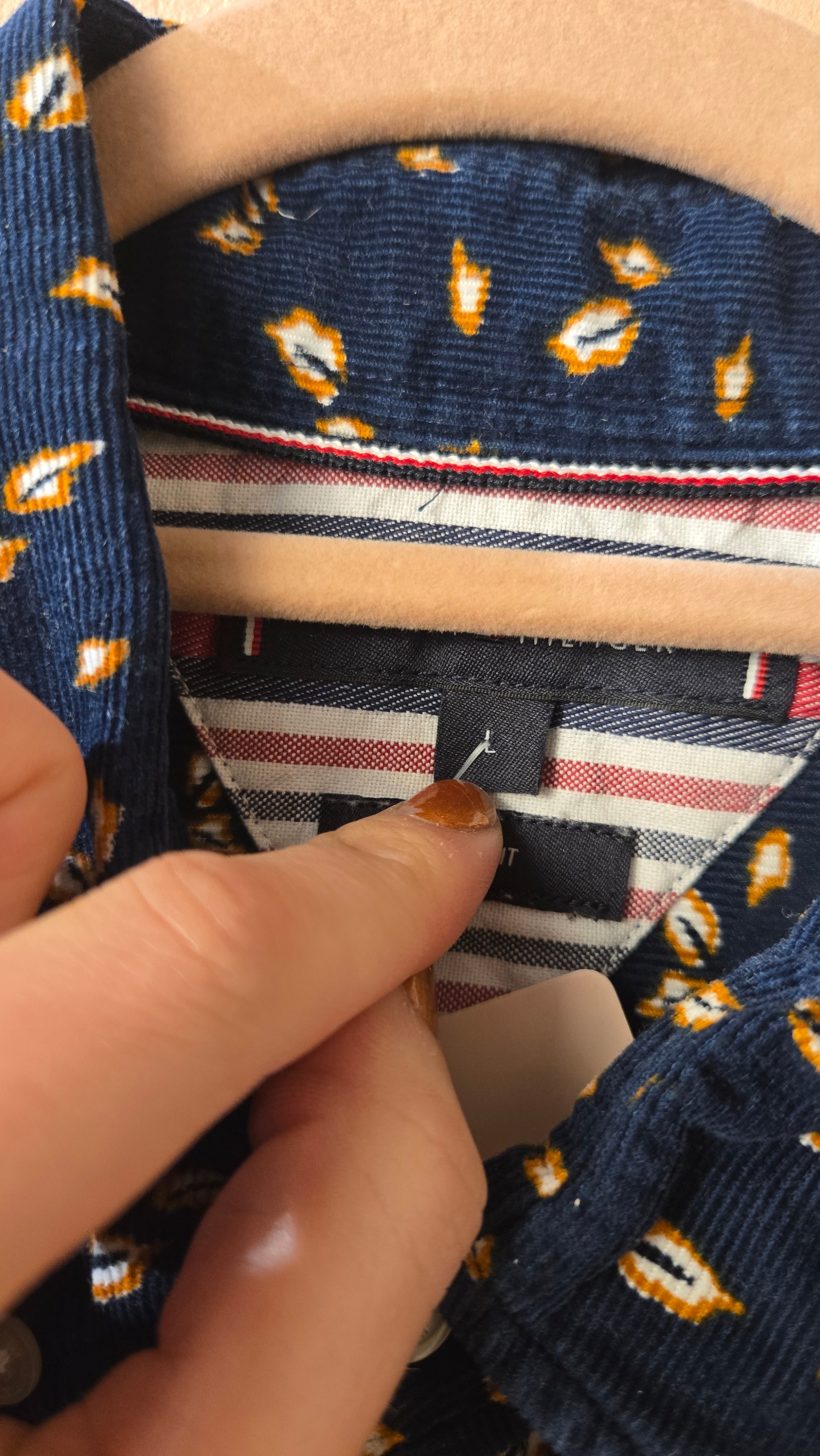 Tommy Hilfiger Corduroy Overhemd Heren L