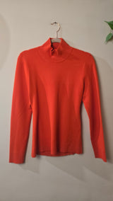 Diane von Furstenberg Open Back Coltrui Top Oranje Maat M