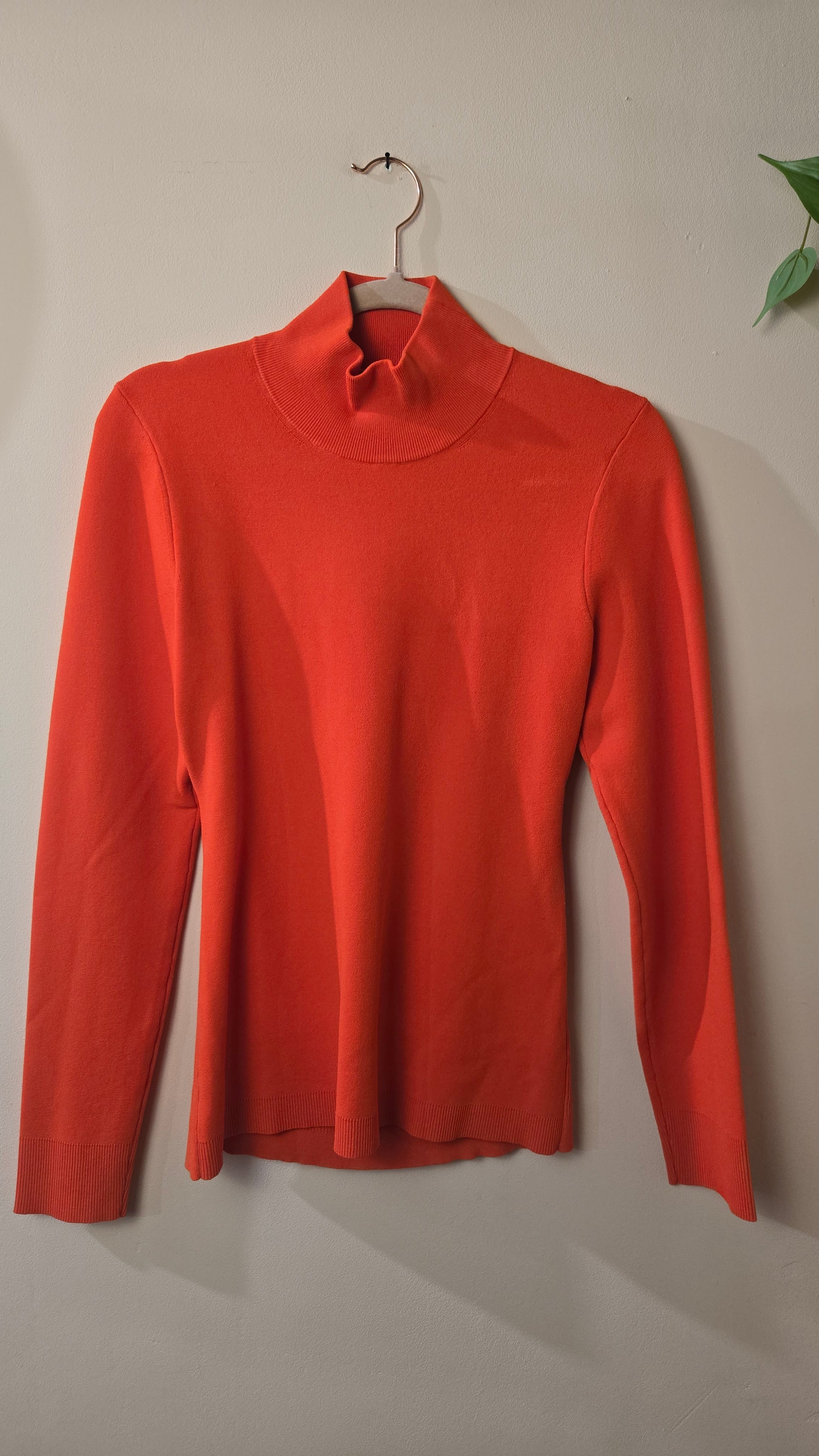 Diane von Furstenberg Open Back Coltrui Top Oranje Maat M