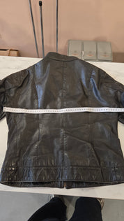 Leather Palace Zwart Leren Jack – Maat 40/L