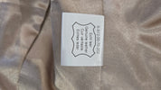 Superstar Beige Echt Leren Bikerjack Dames M