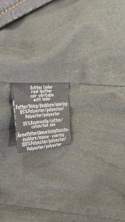 Vintage Zwart Echt Leren Jas Dames 40 / L