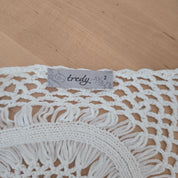 Tredy Witte Bohemian Jurk Dames 2 / xl