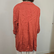 Samoon Oranje Blouse Dames EU 52 / 6XL
