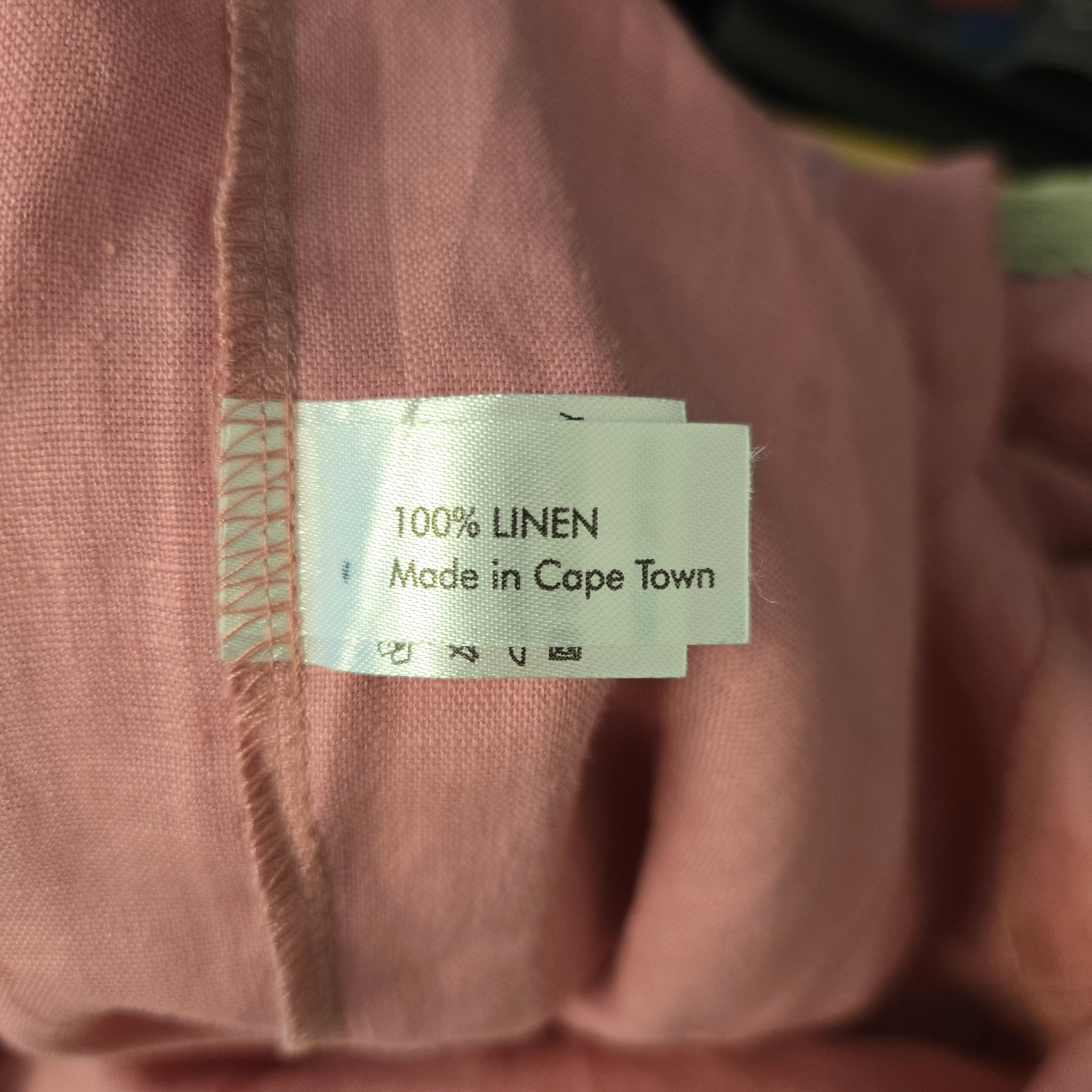 DESRAY Roze Linnen Blouse Dames EU 36 / S