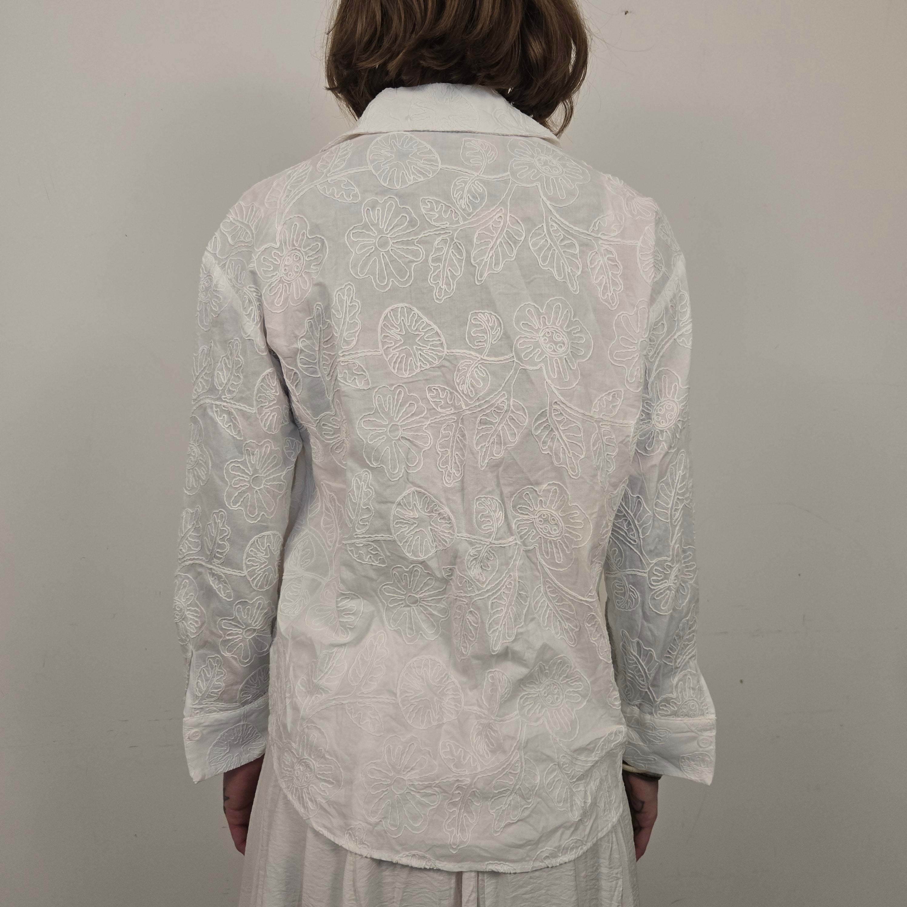 Zara Witte Blouse Dames EUR M