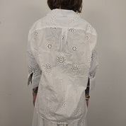 Zara Witte Blouse Dames L