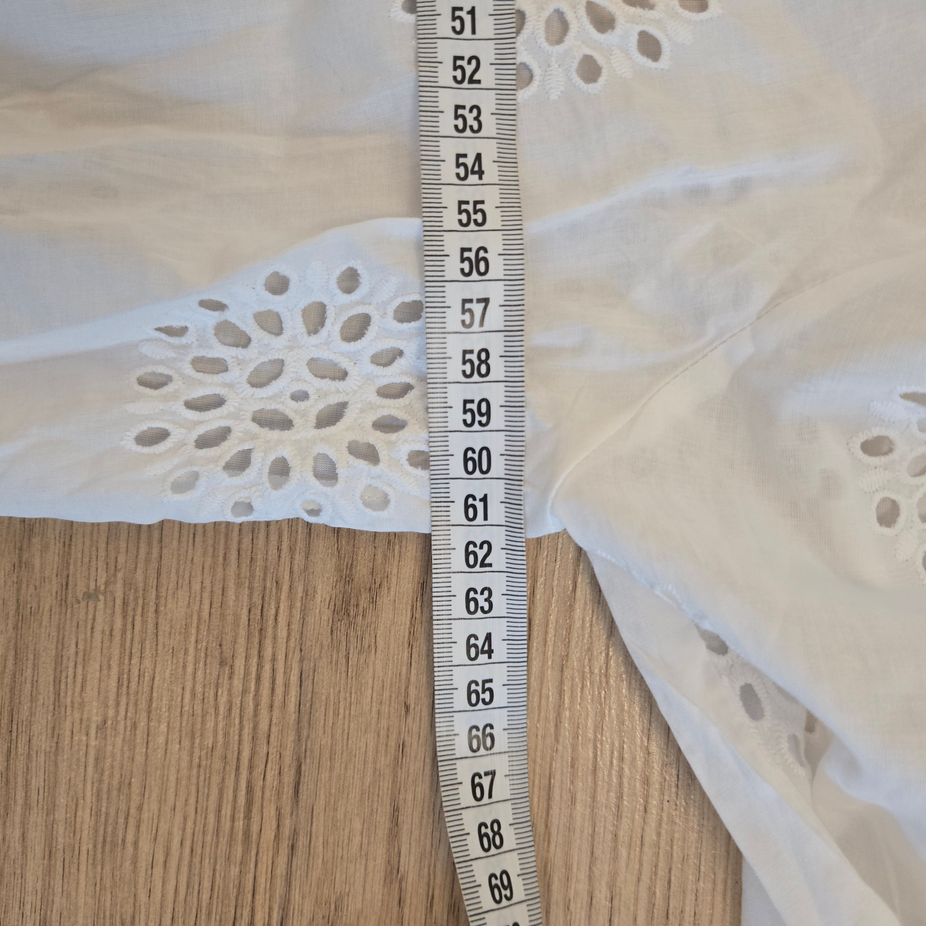Zara Witte Blouse Dames L
