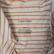 Calvin Klein Wit Gestreepte Blouse Dames S