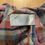 Tommy Hilfiger Roze Geruite Blouse Dames XS