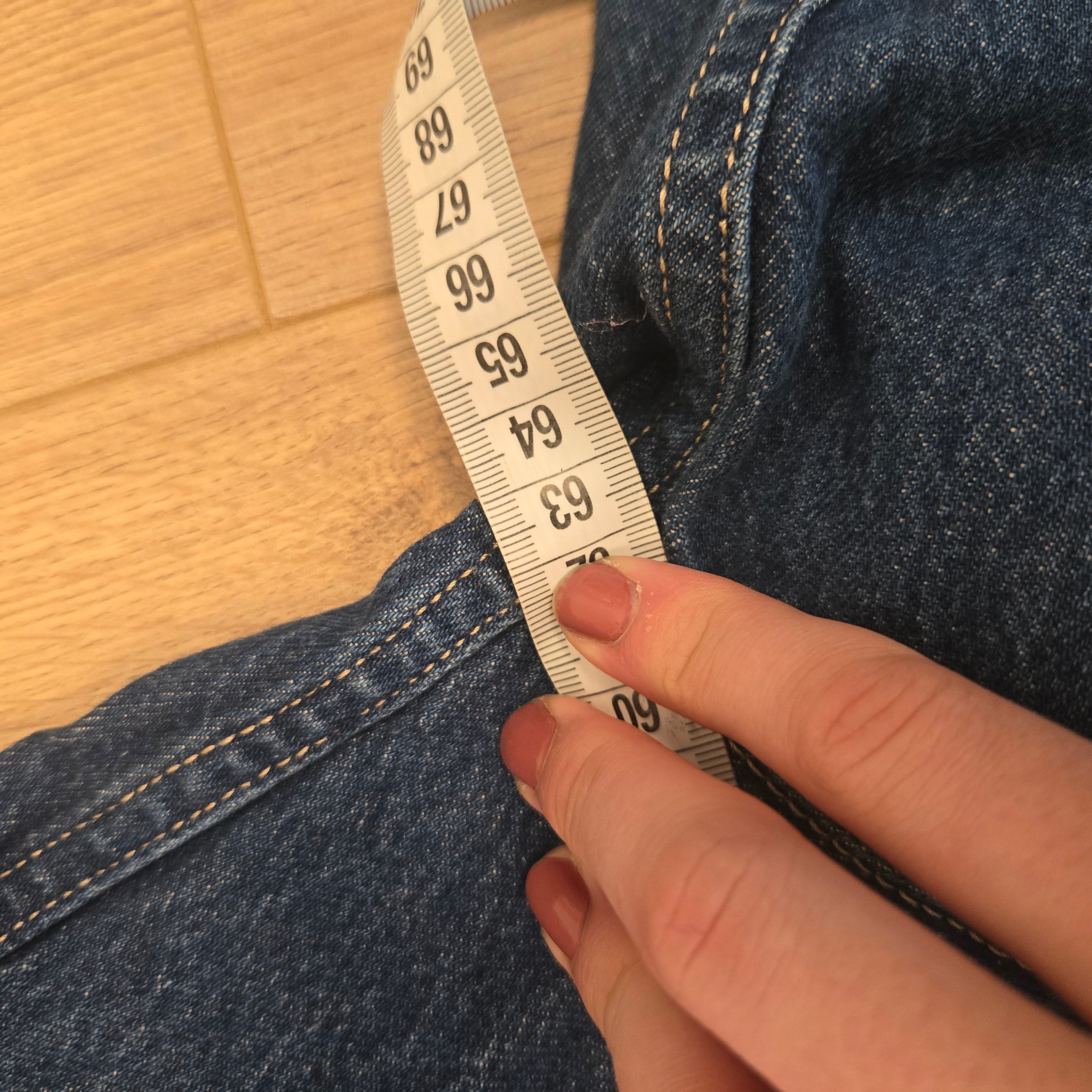 Calvin Klein Jeans Blauwe Denim Jas Dames XL