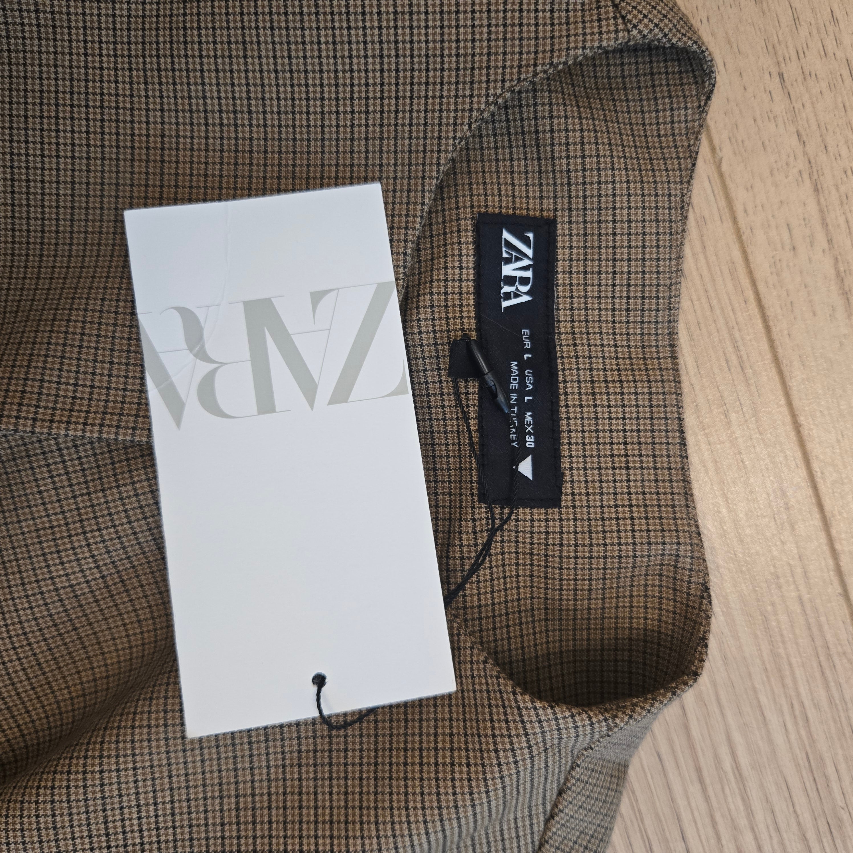 Zara Bruin Gilet Dames L