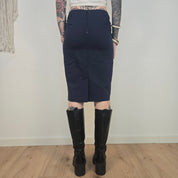 Tommy Hilfiger Donkerblauwe Kokerrok Dames 6 / XS