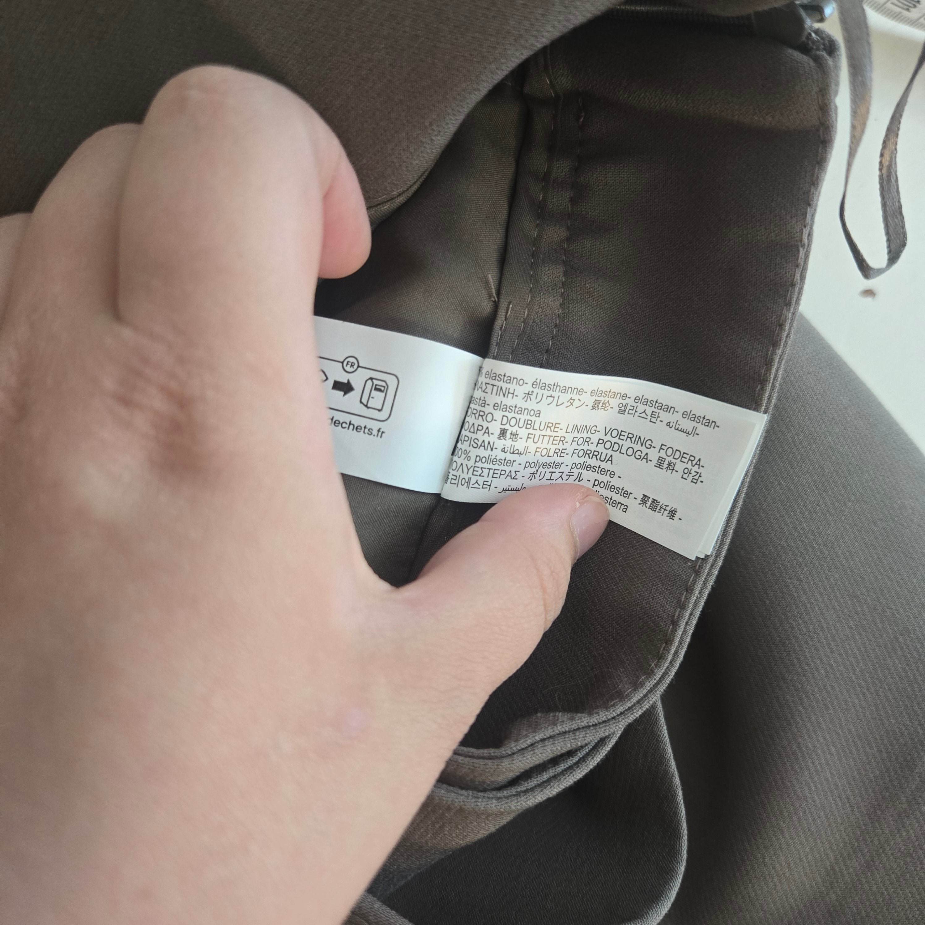 Zara Taupe Skort Dames S