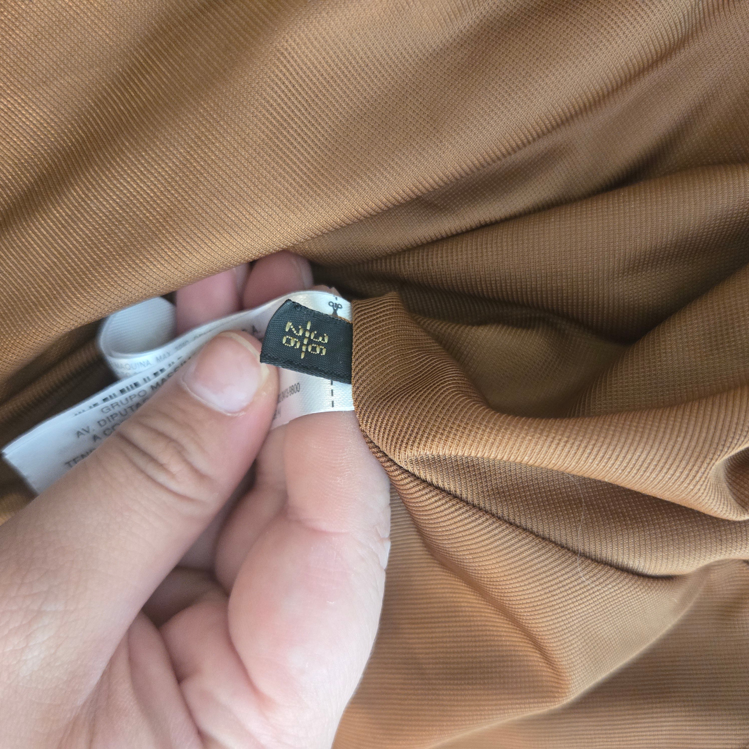Massimo Dutti Bruine Plissérok Dames 36 / s