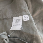 Peter Hahn Olijfgroene Linnen Rok Dames 42 / XL