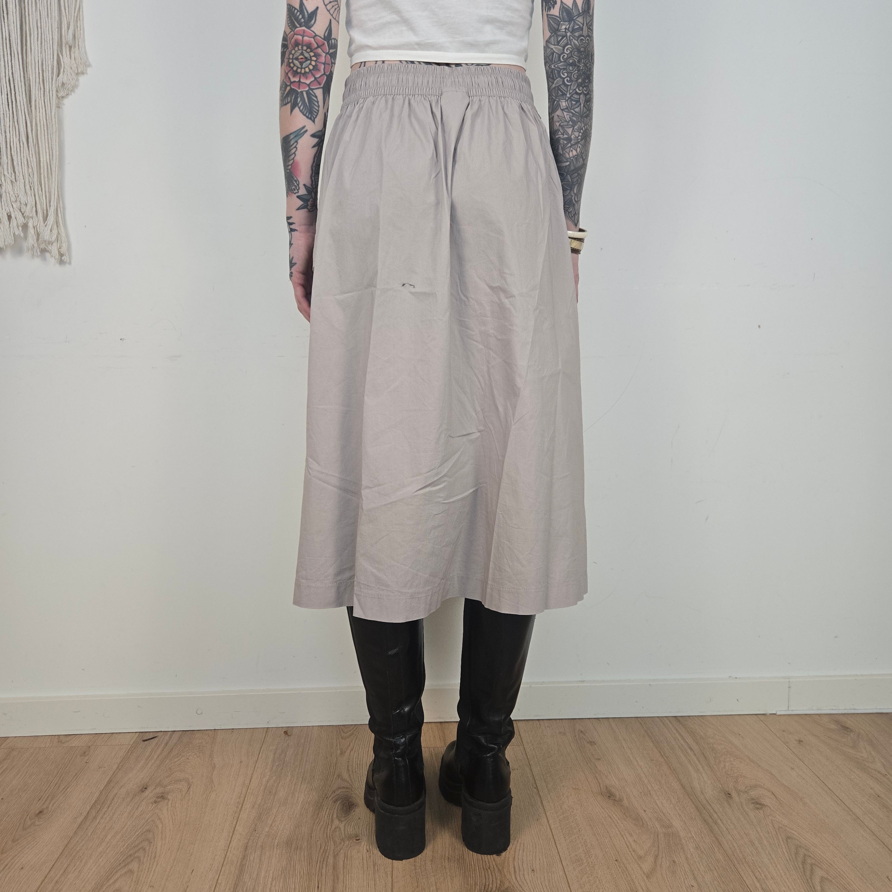 New Balance Beige Midi Rok Dames M
