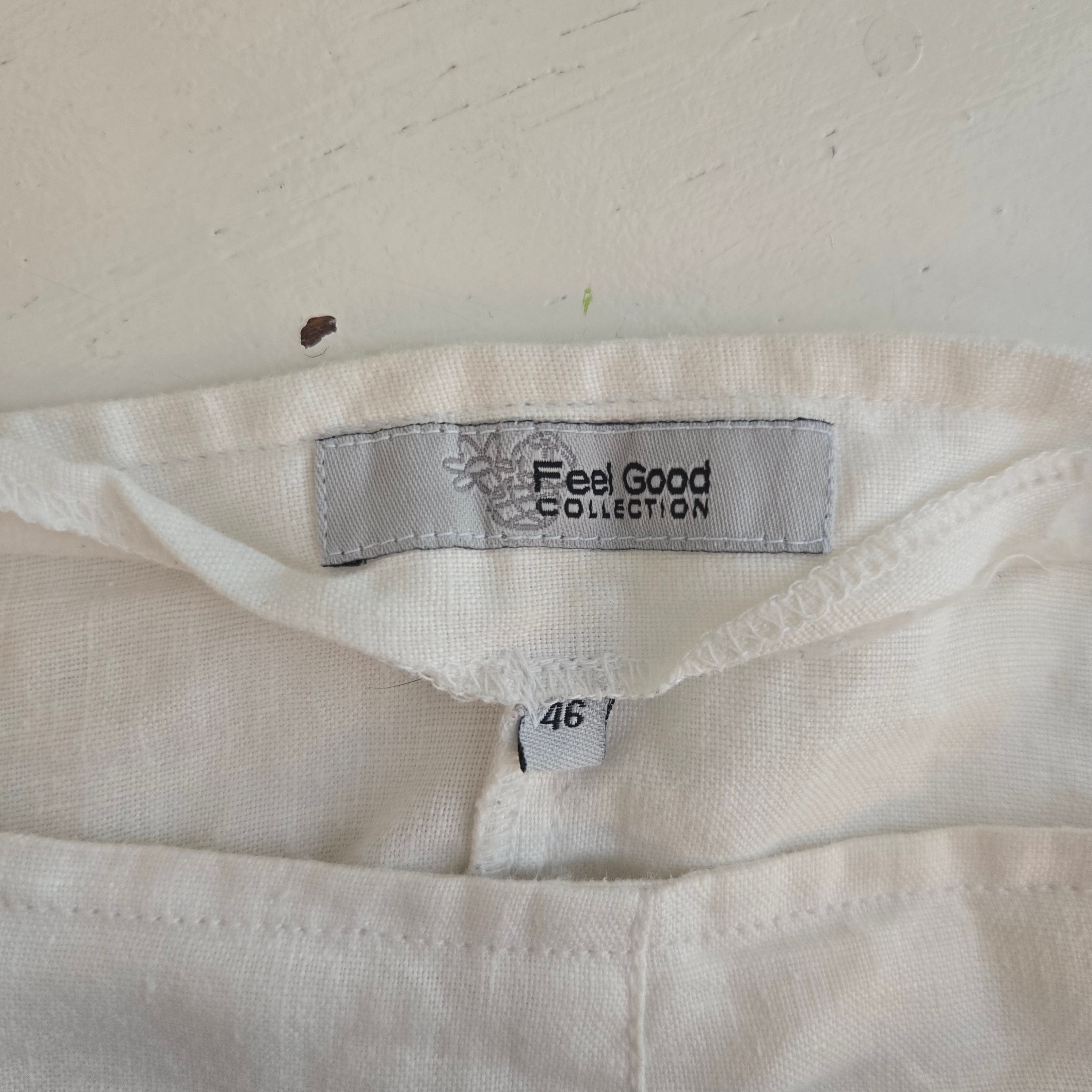 Feel Good Collection Witte Midi Rok Dames 46 / 3XL