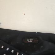 ONLY Zwarte Rok Polkadot Dames 40 / L