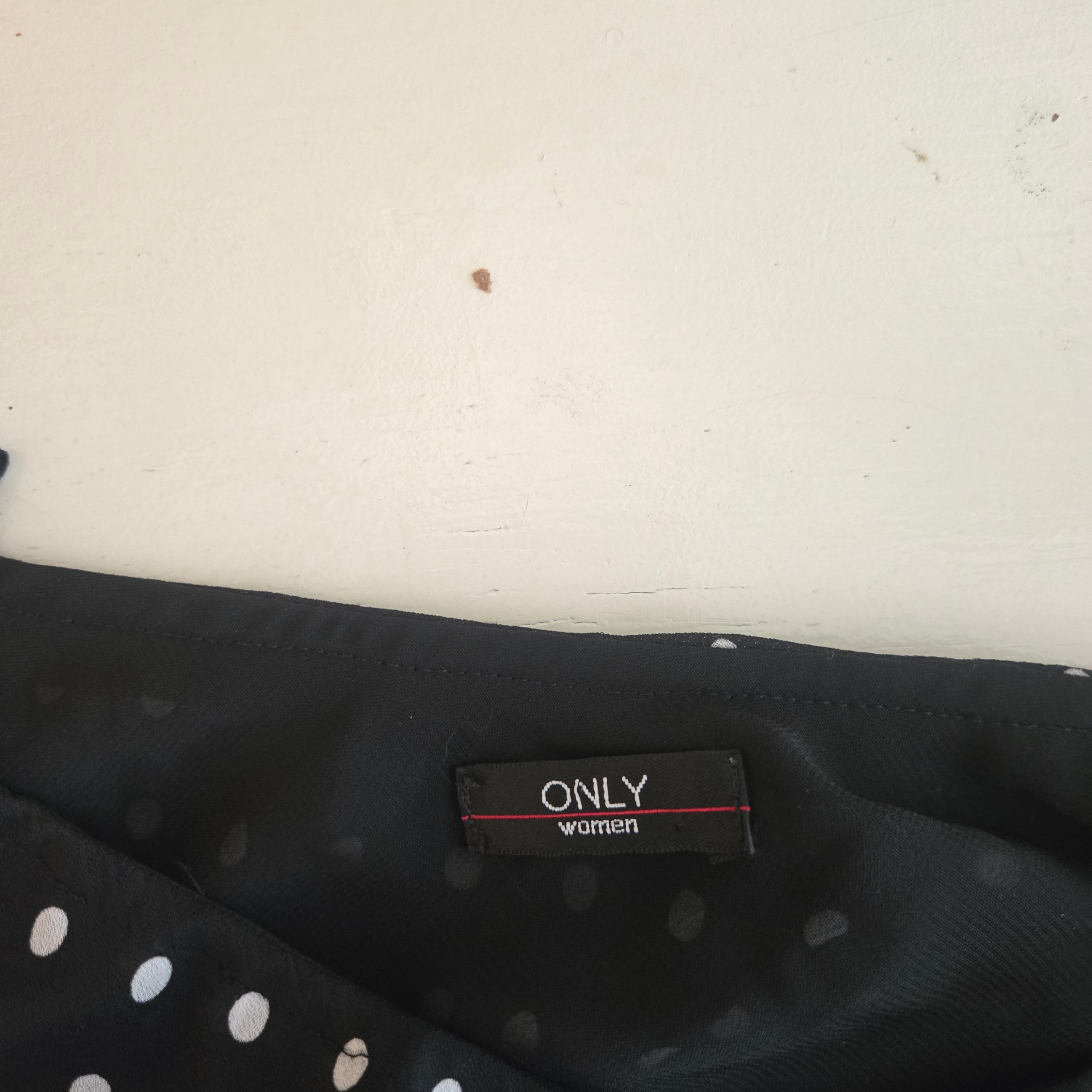 ONLY Zwarte Rok Polkadot Dames 40 / L