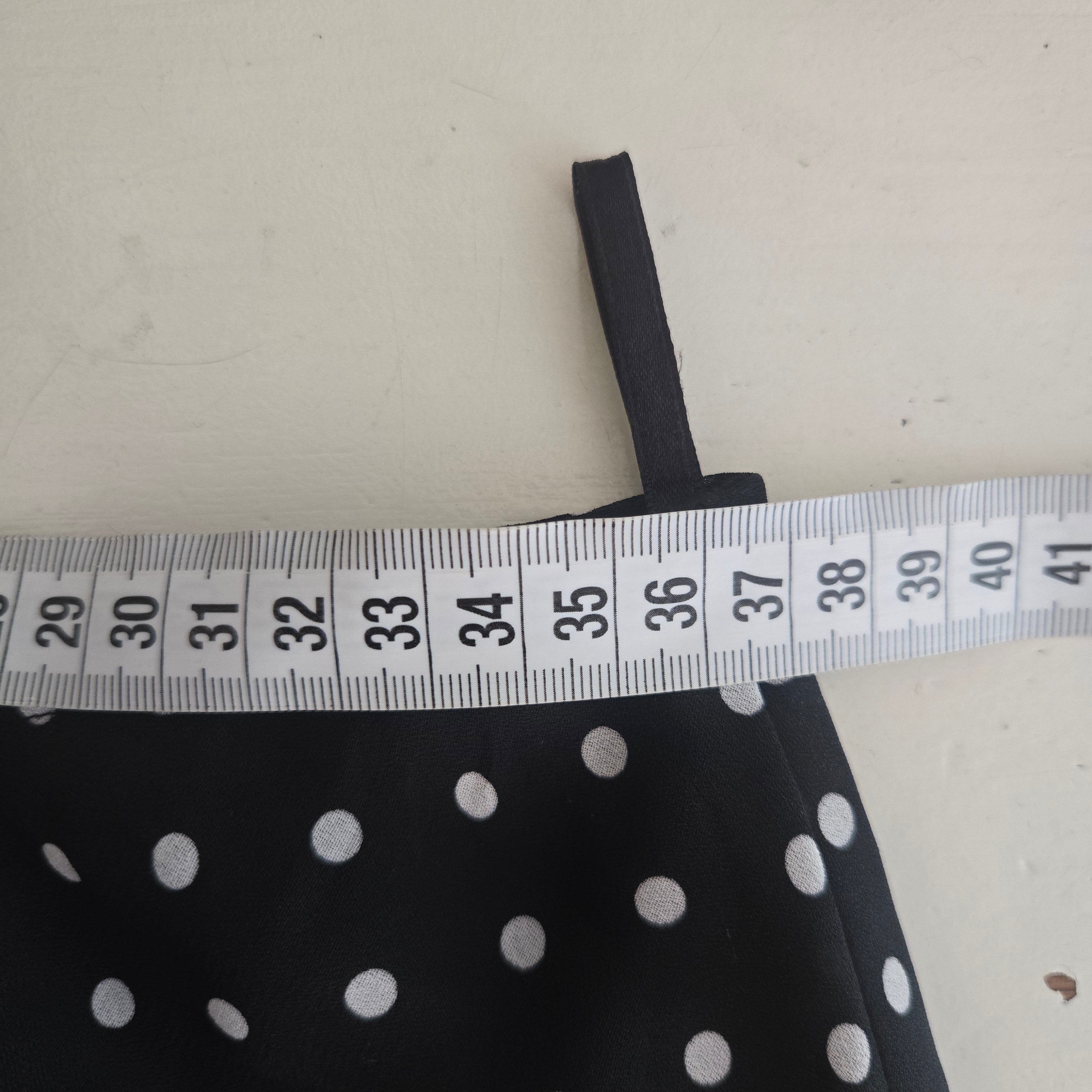 ONLY Zwarte Rok Polkadot Dames 40 / L