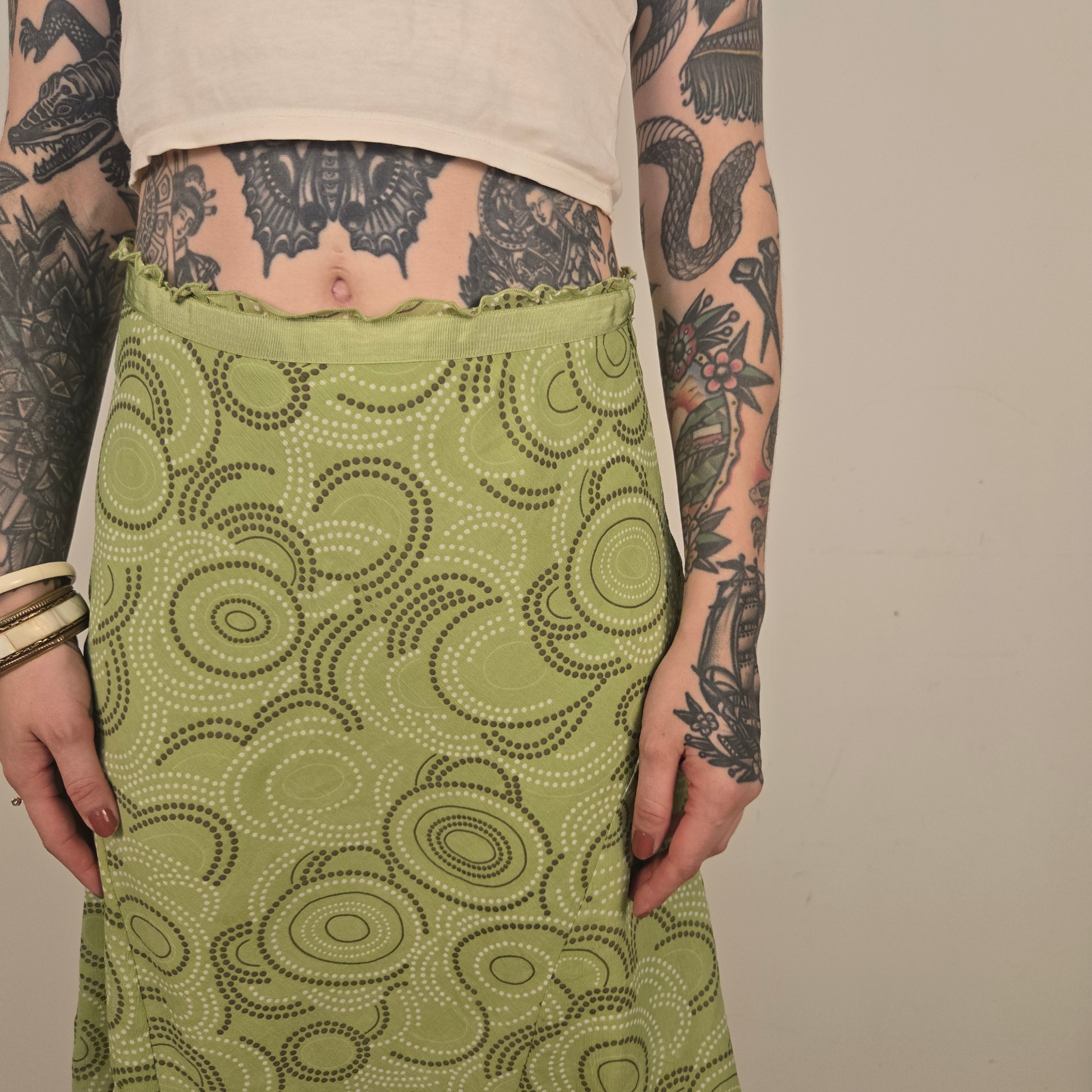 Street One Groene Rok Dames 38 / M