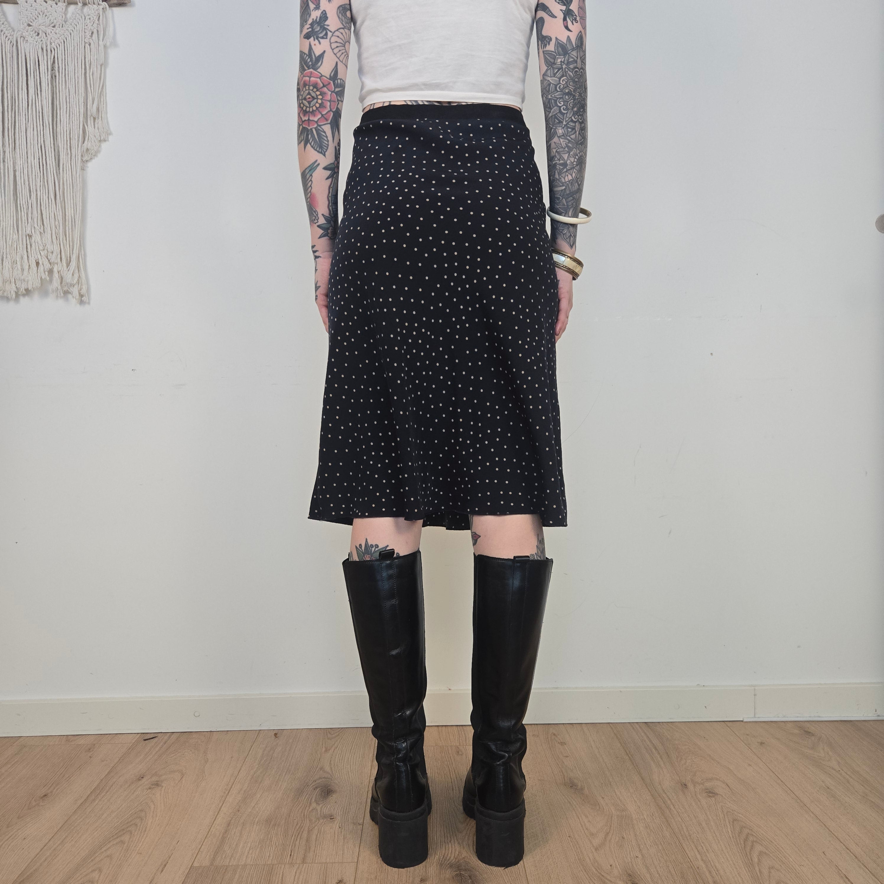 Opus Zwarte Rok Stippen Dames 40 / L