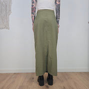DeVille Groene Maxi Rok Dames 40 / L