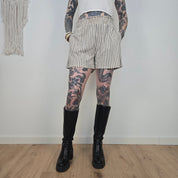 Gina Tricot Gestreepte Korte Broek Dames L