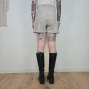 Gina Tricot Gestreepte Korte Broek Dames L