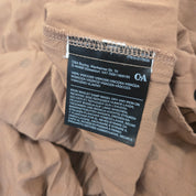 C&A Bruine Stippen Jurk Dames Maat 38 / M