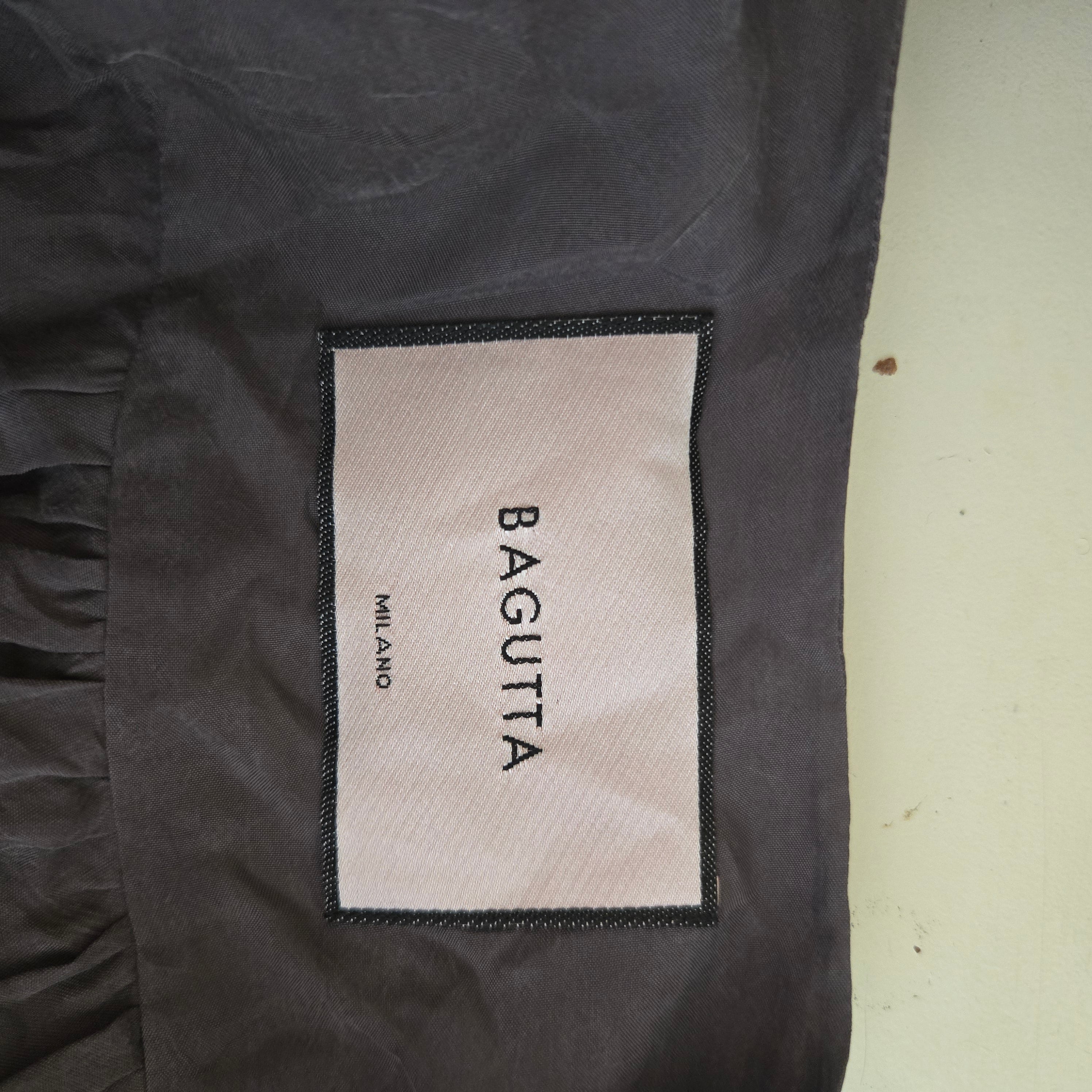 Bagutta Dames Grijze Cupro Jurk Maat S