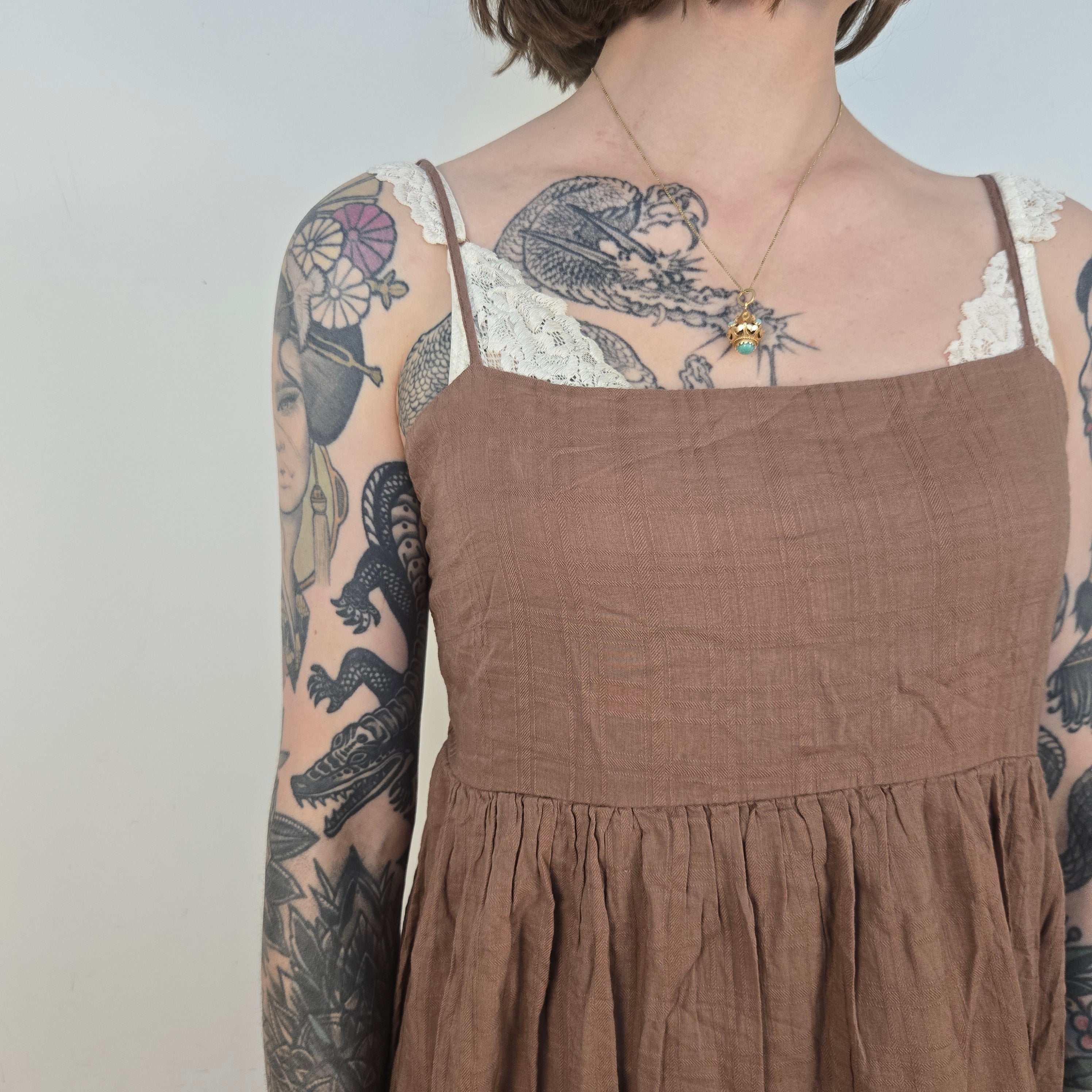 Cotton On Dames Bruine Jurk Maat M