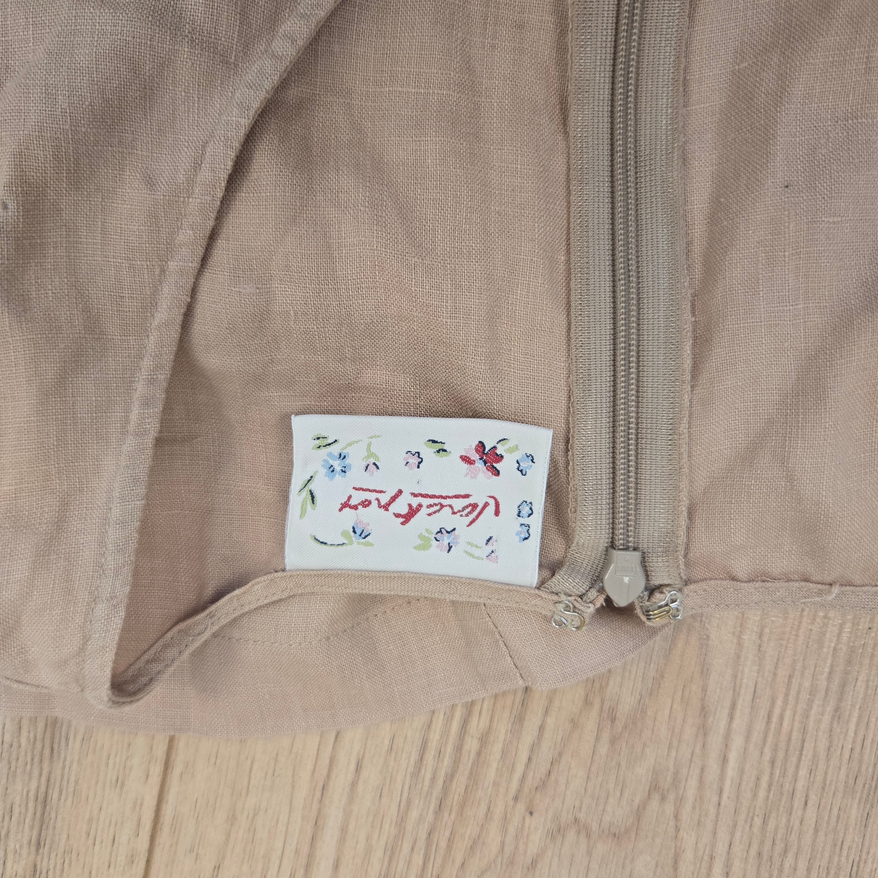Jackpot Dames Beige Linnen Jurk L