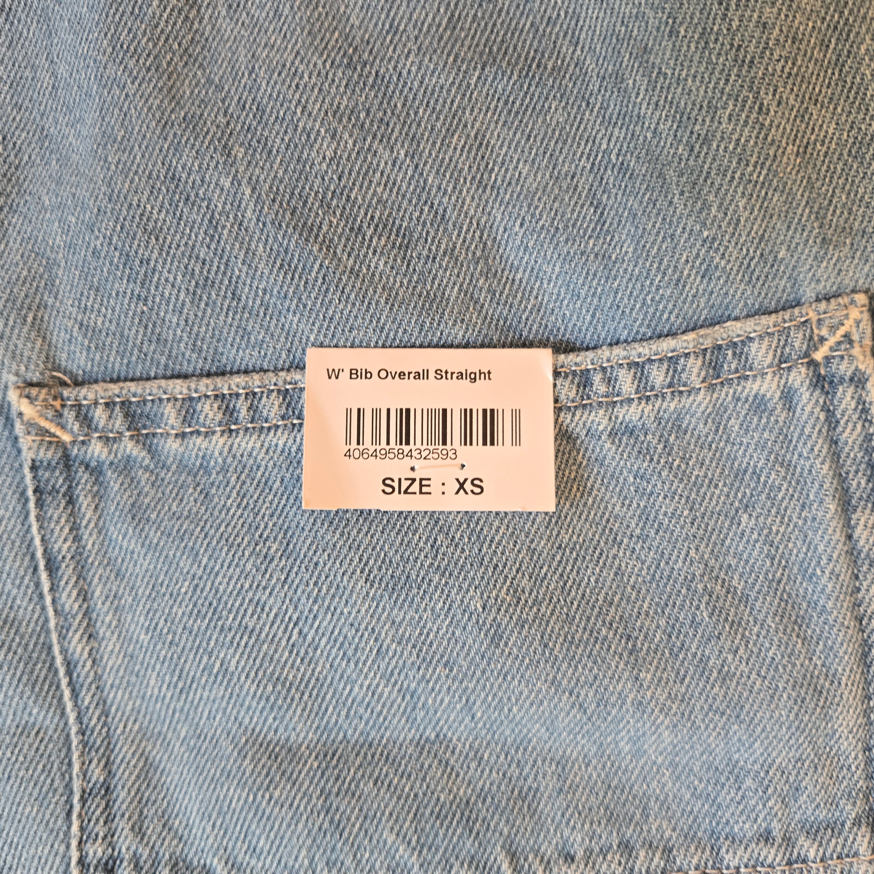 Carhartt Lichtblauwe Tuinbroek Dames XS