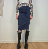 Tommy Hilfiger Donkerblauwe Kokerrok Dames 6 / XS
