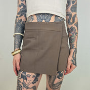 Zara Taupe Skort Dames S