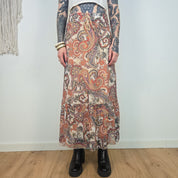 Studio Anneloes Multicolor Maxi Rok Dames S