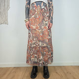 Studio Anneloes Multicolor Maxi Rok Dames S