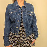 Calvin Klein Jeans Blauwe Denim Jas Dames XL