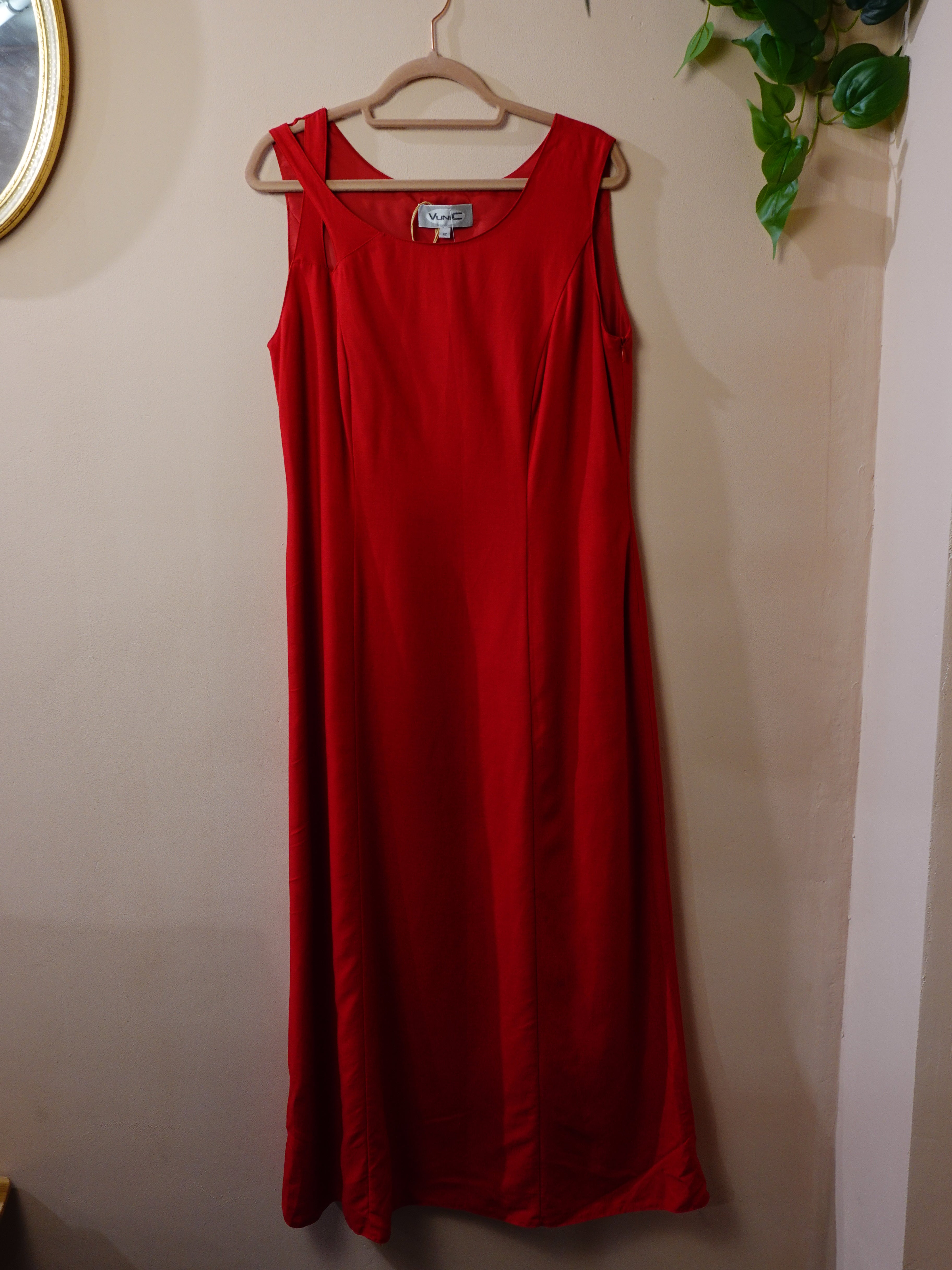 Vunic Rode Maxi Jurk Maat 42