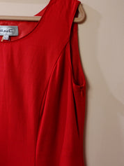 Vunic Rode Maxi Jurk Maat 42