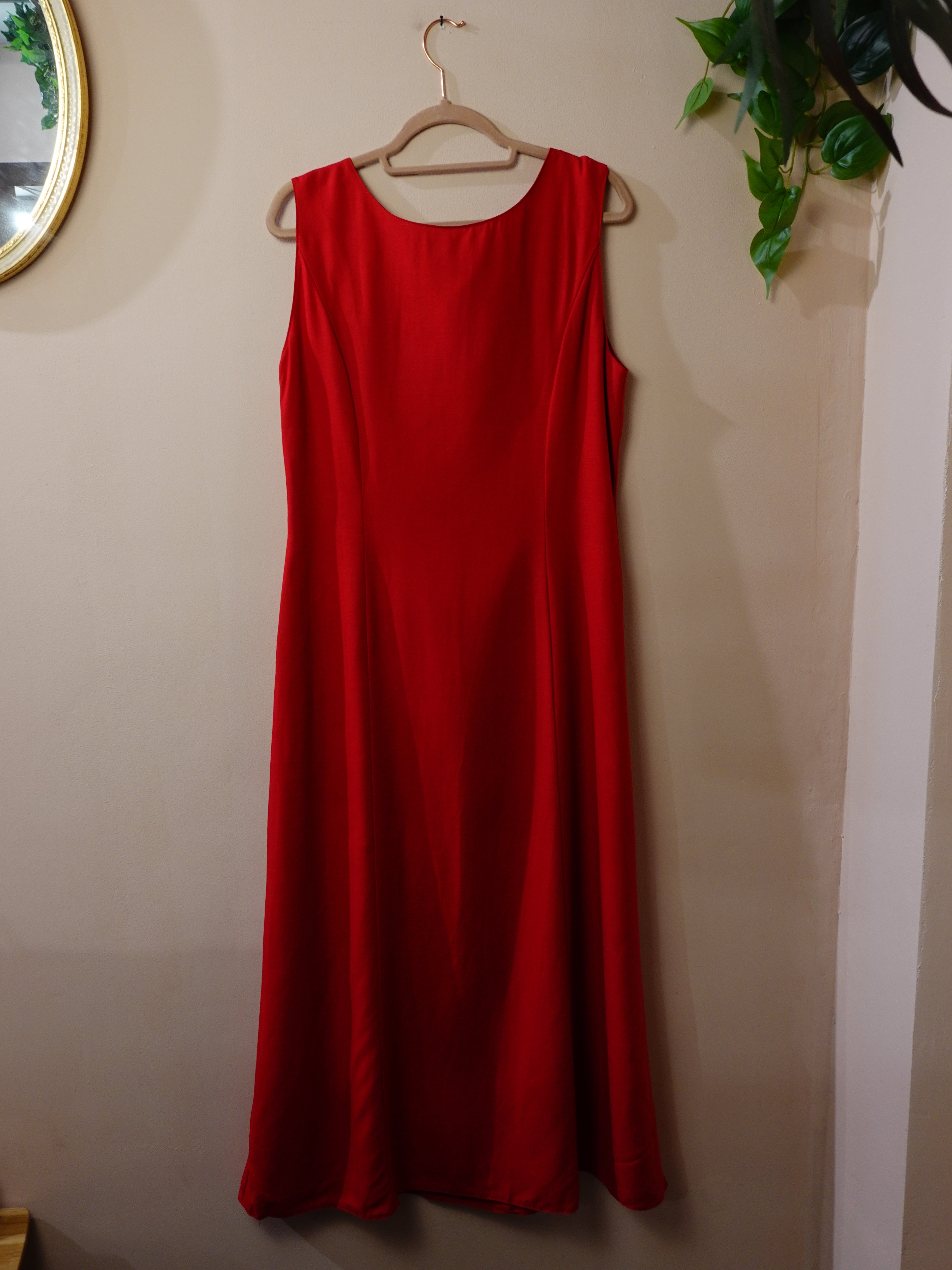 Vunic Rode Maxi Jurk Maat 42