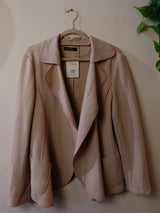 Marc Cain Beige Openvallende Blazer Maat N4/XL