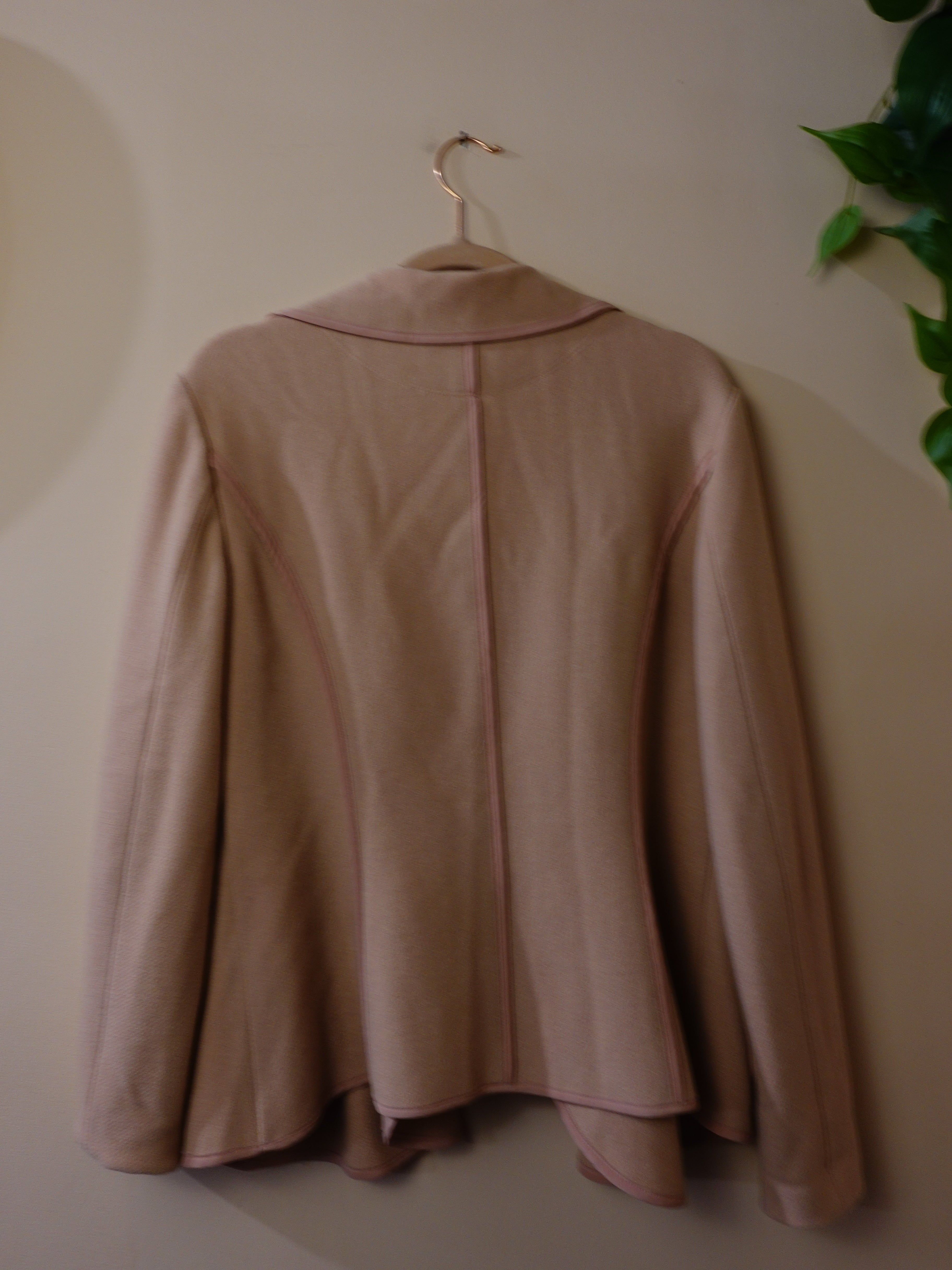Marc Cain Beige Openvallende Blazer Maat N4/XL